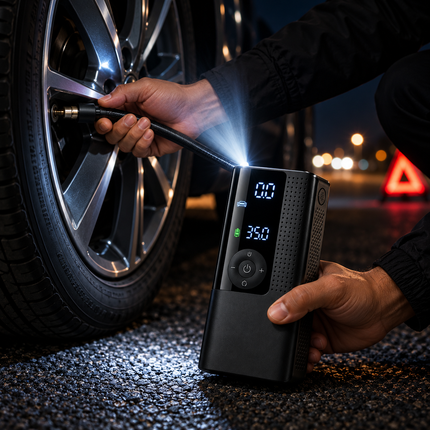 Portable Air Pump & Smart Tire Inflator