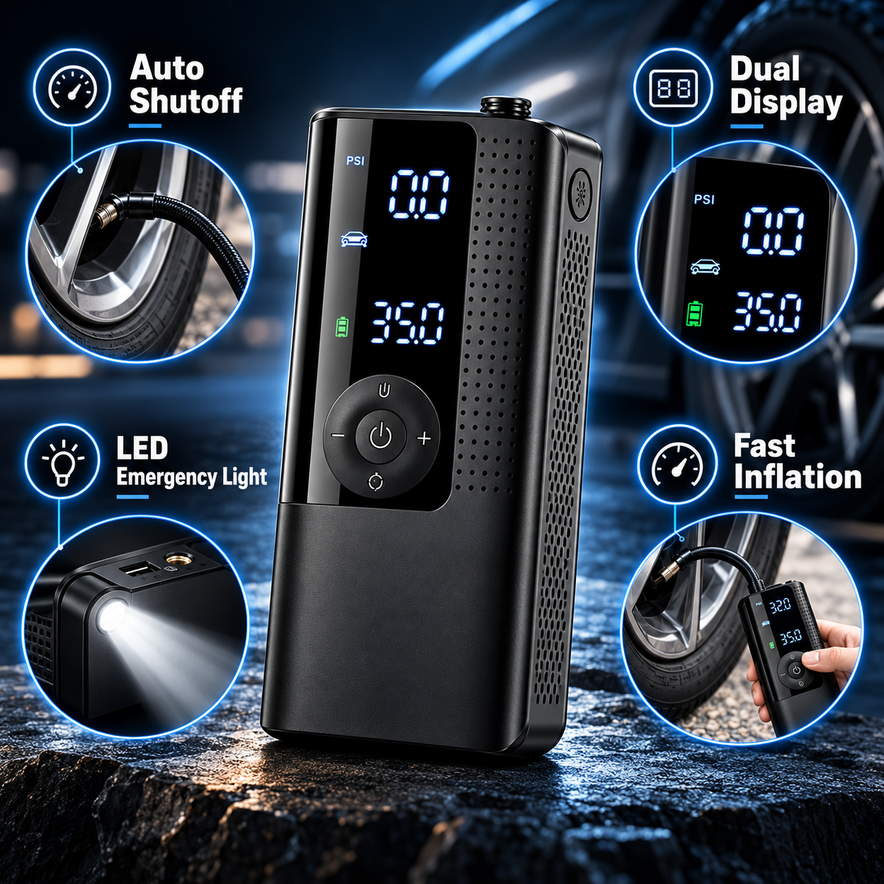 Veltratech inflator key features
